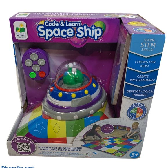The Learning Journey Code and Learn Toy Space Ship - Picture 1 of 4